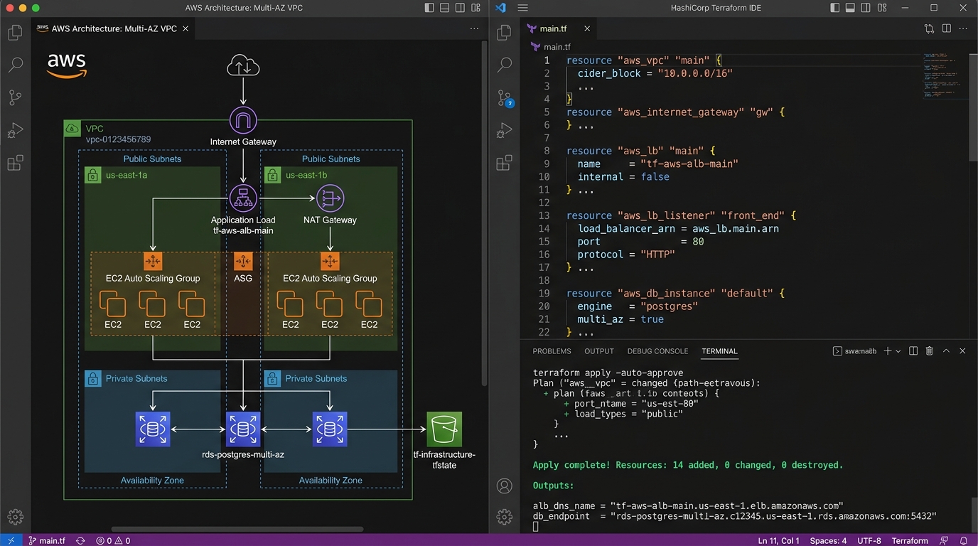 Stage 4 AWS Cloud Architecture and Terraform Infrastructure as Code